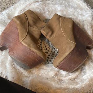 Tan Booties